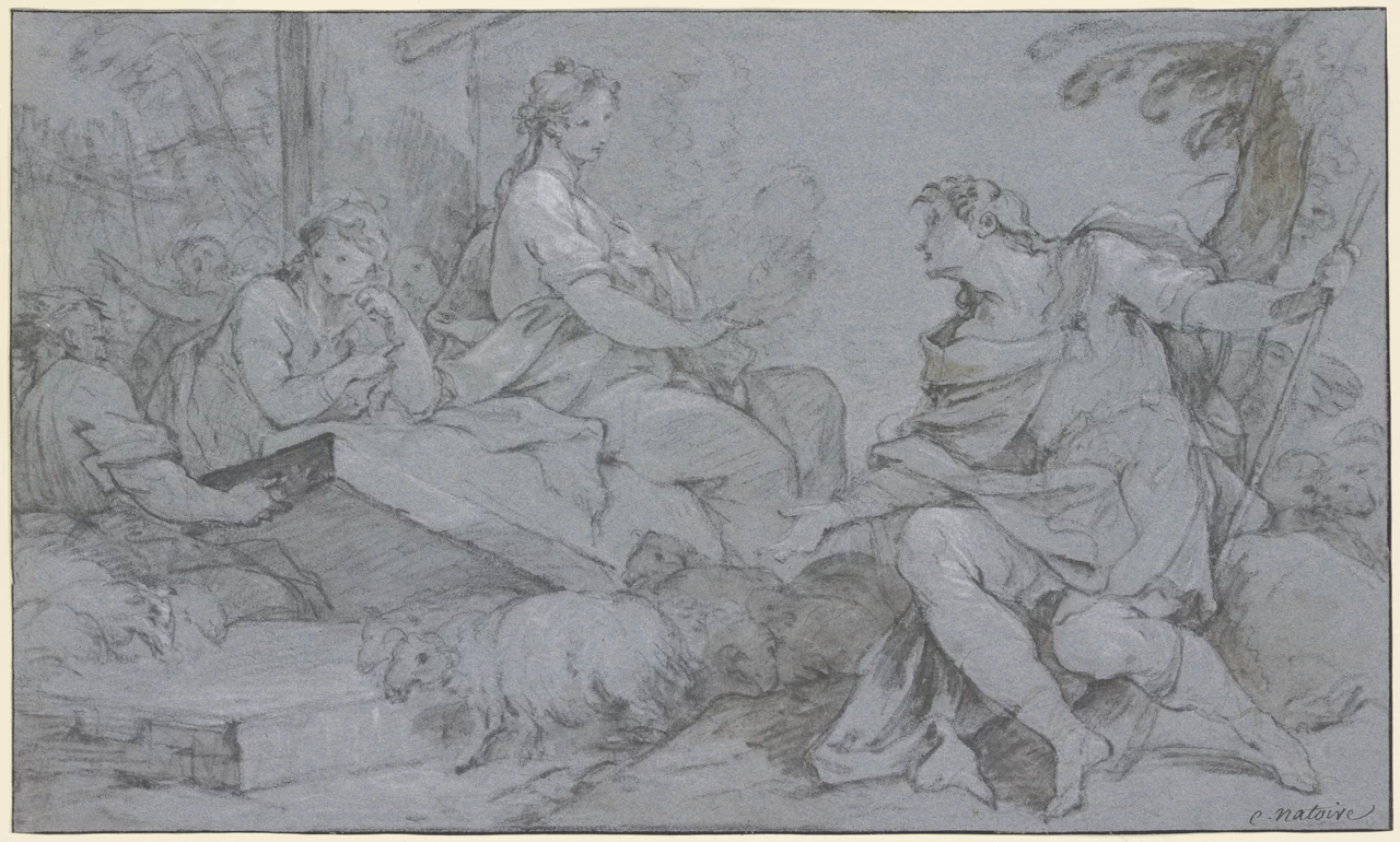Giacobbe e Rache al pozzo - Städel Museum